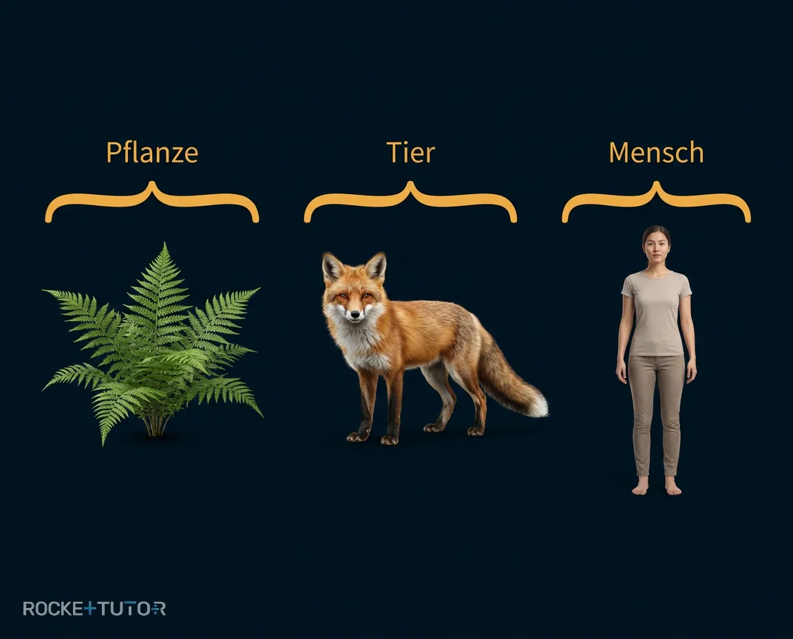 Biologen untersuchen die Natur