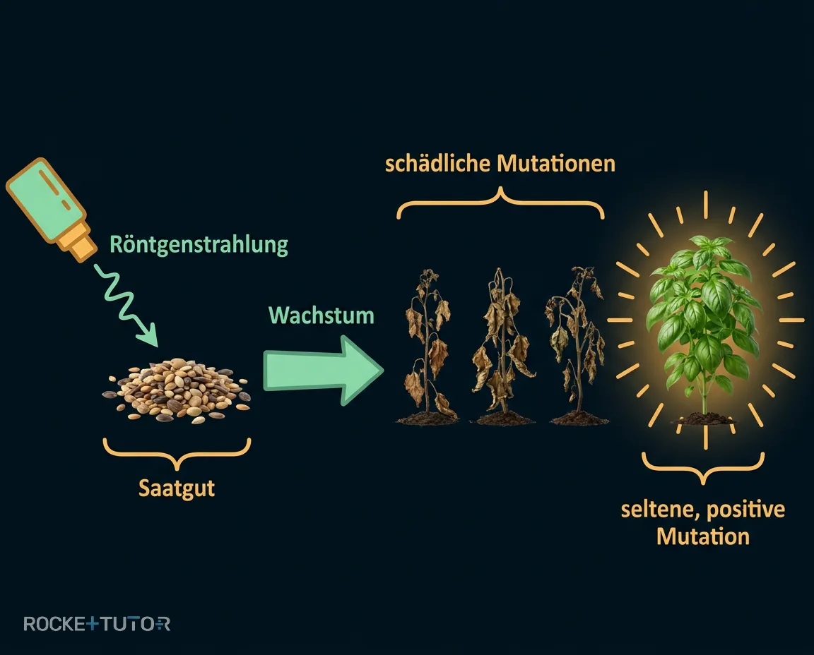 Mutationszüchtung durch Bestrahlung