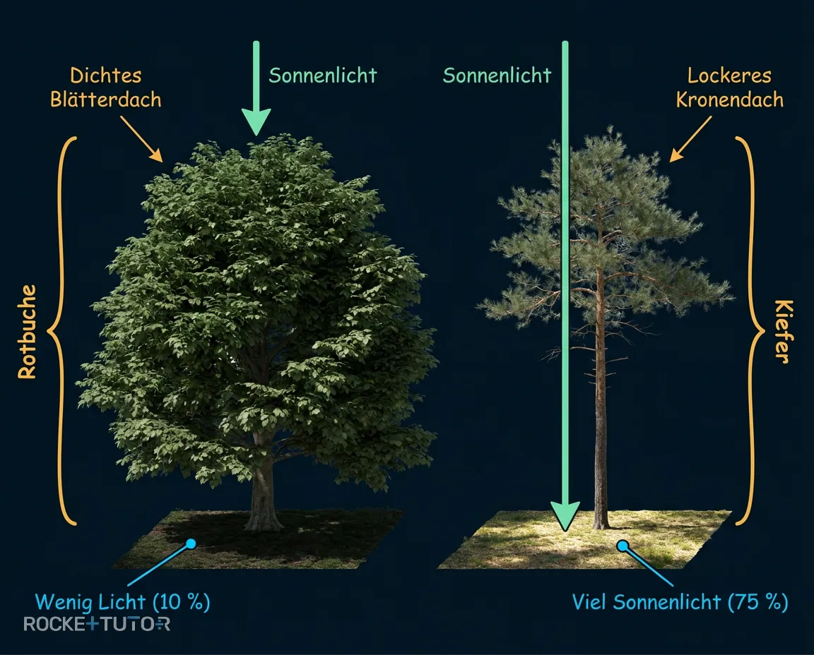 Mikroklima im Waldökosystem