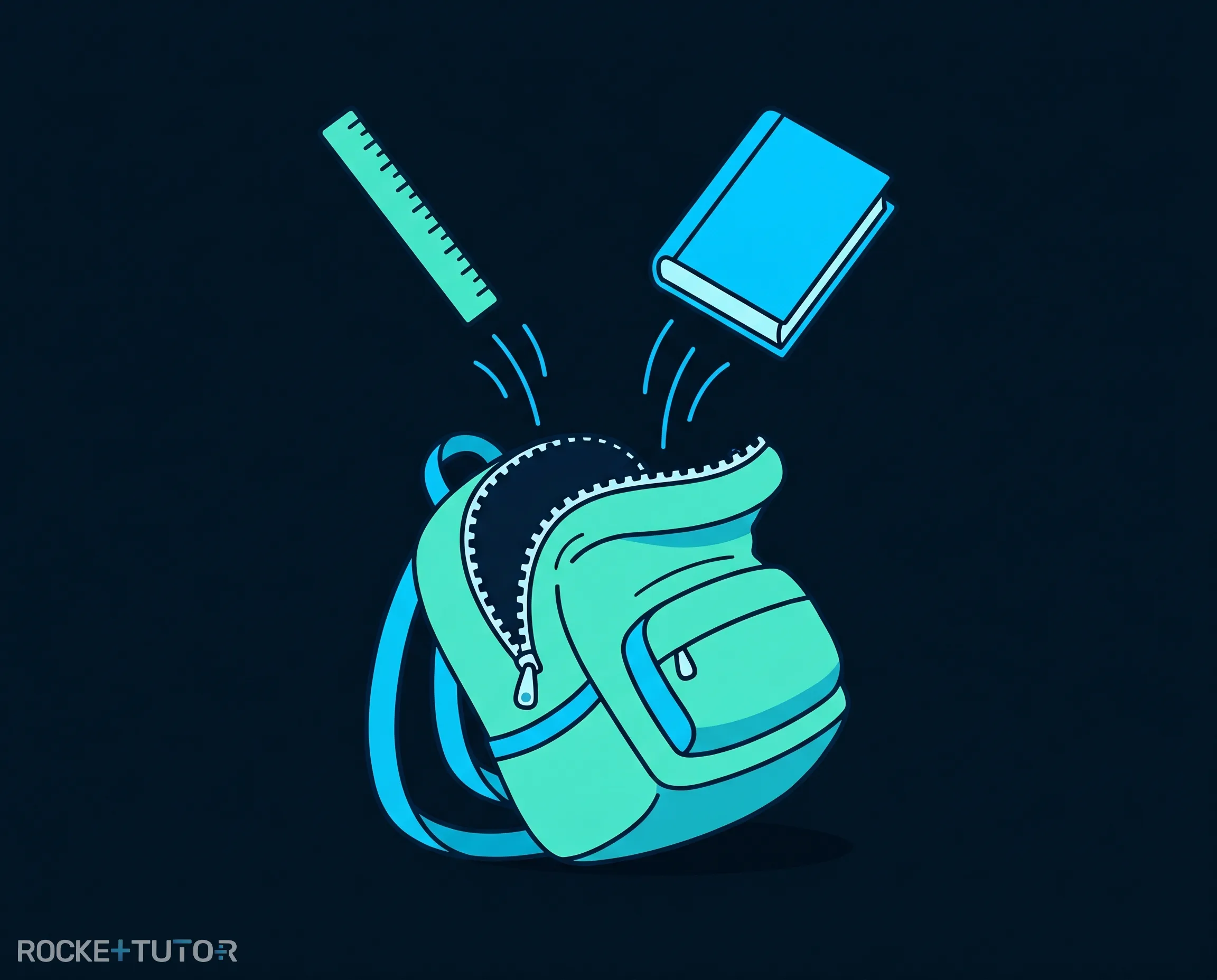 Rucksack platzt auf