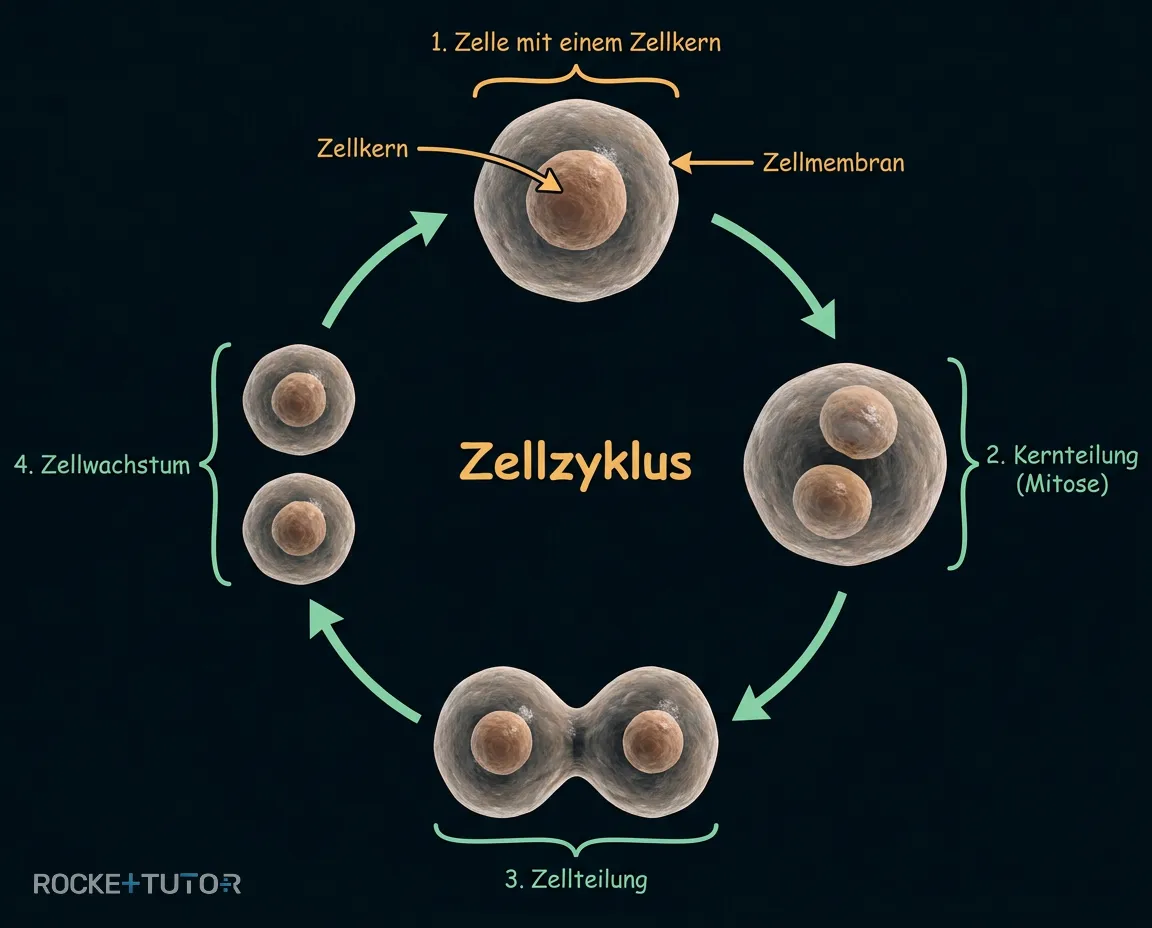 Phasen des Zellzyklus