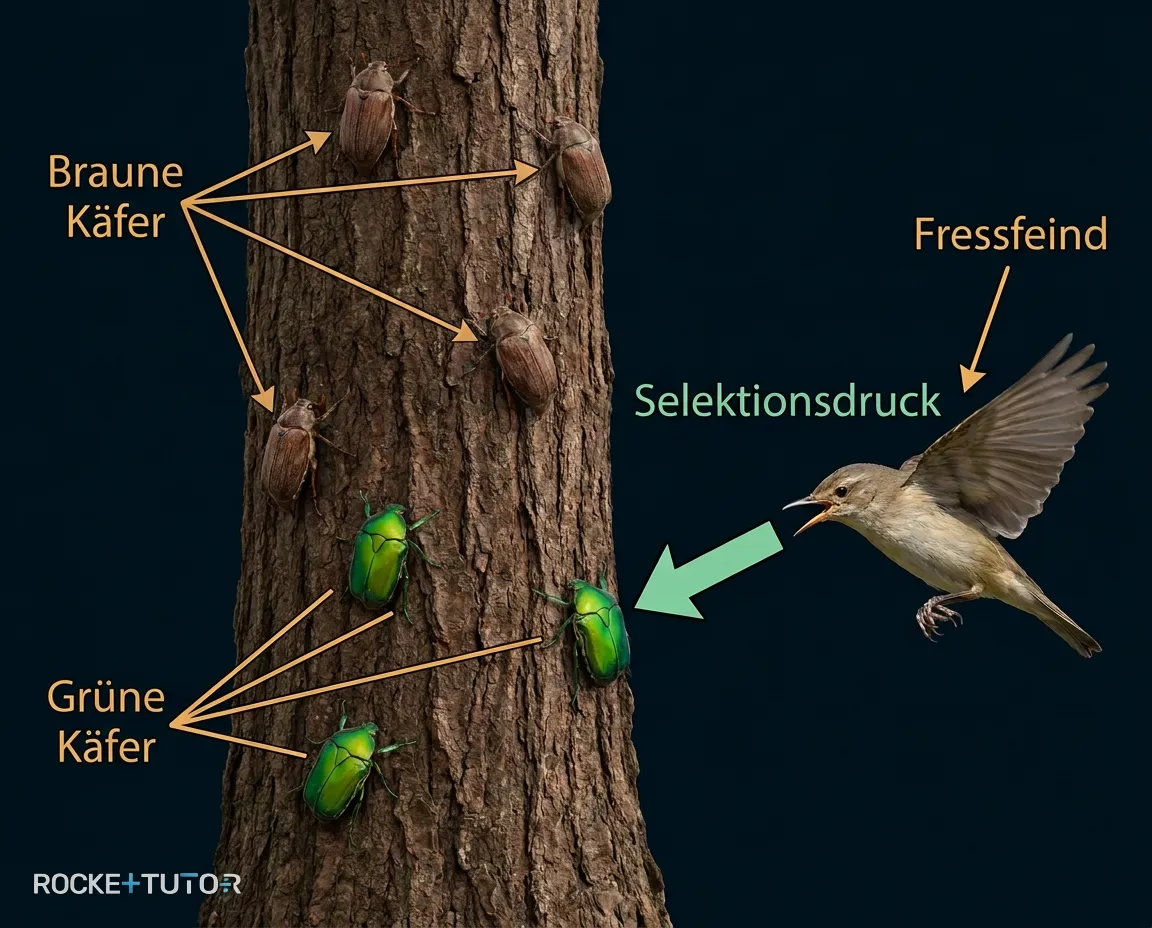 Natürliche Selektion Käfer