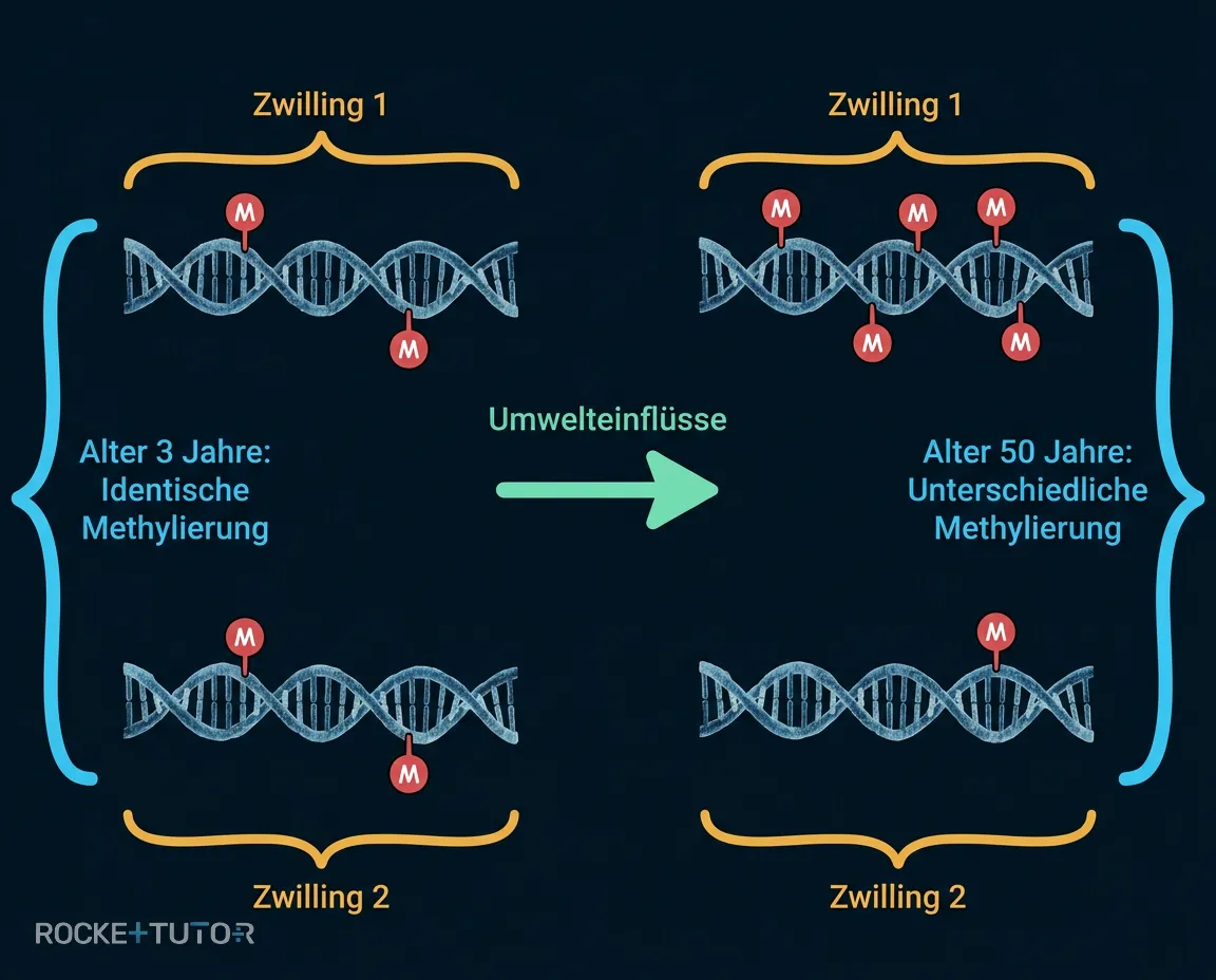 Epigenetik bei eineiigen Zwillingen