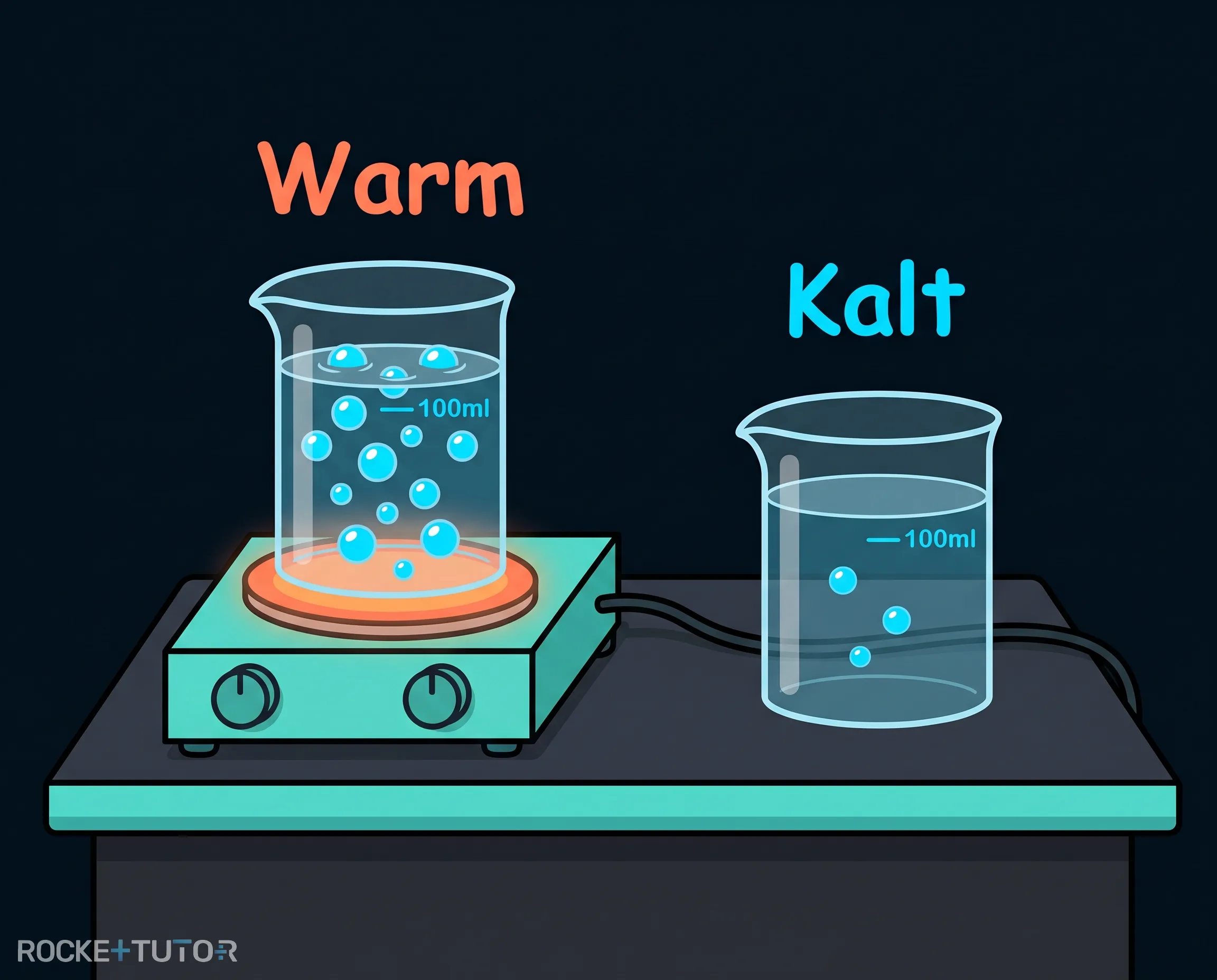 Sprudelwasser im Temperaturtest