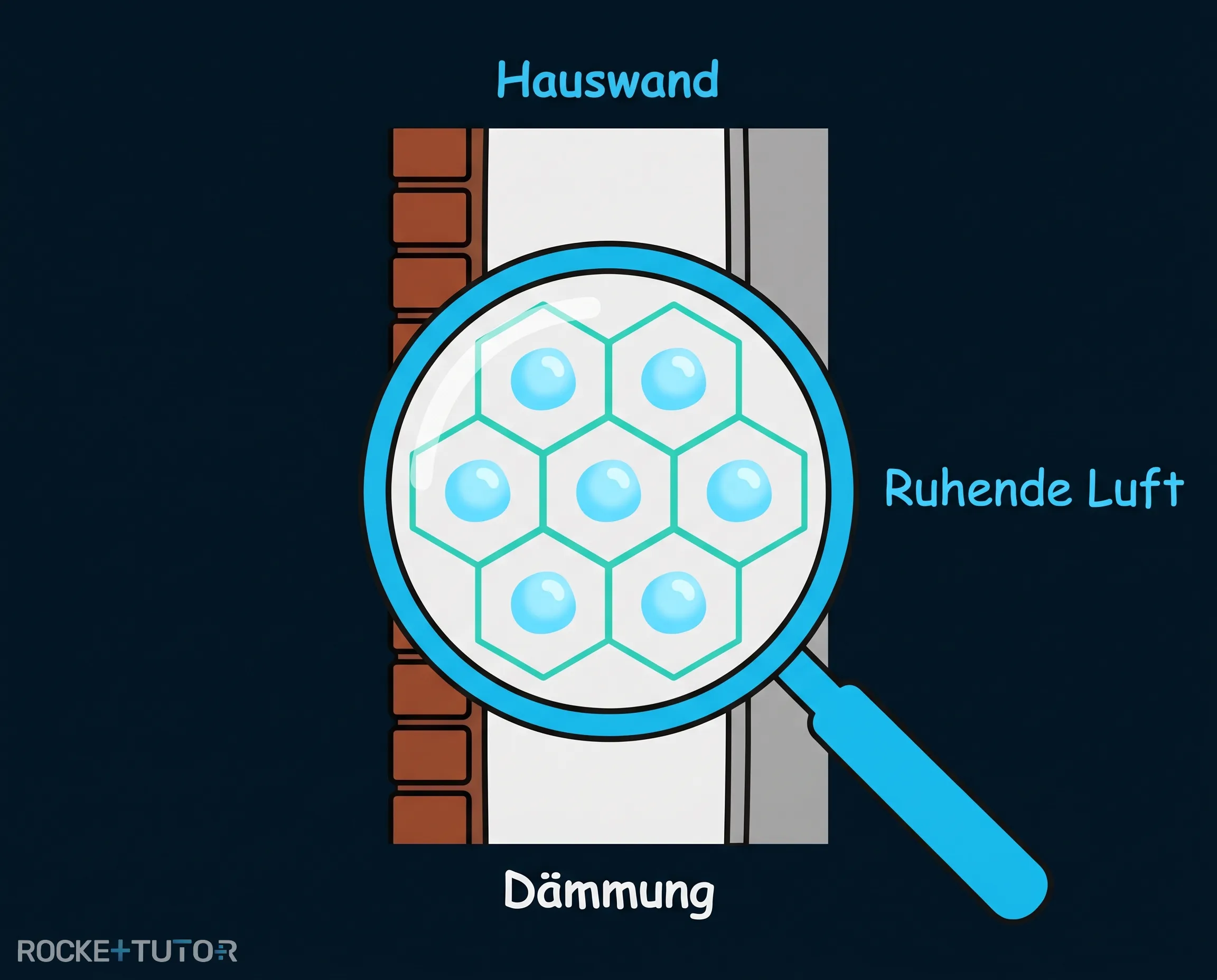Wärmedämmung an Hauswand