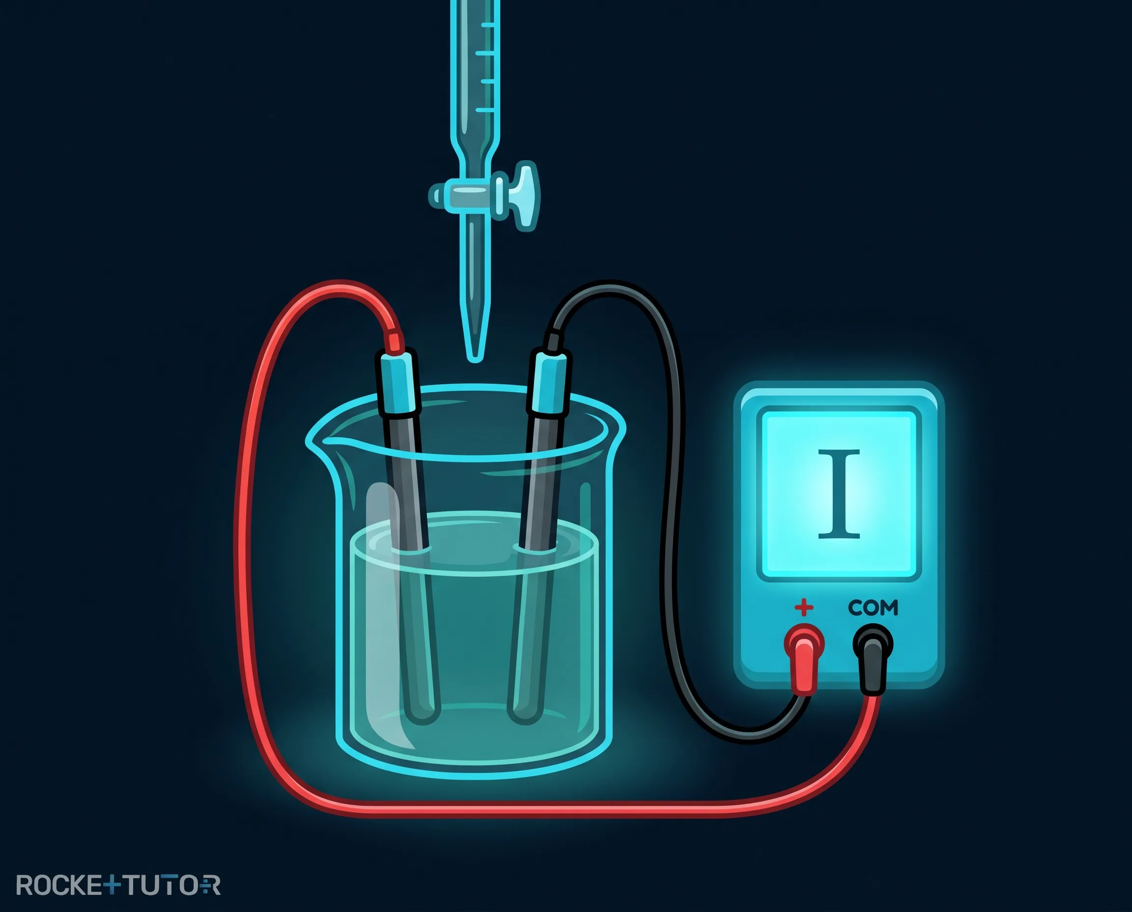 Aufbau einer konduktometrischen Titration